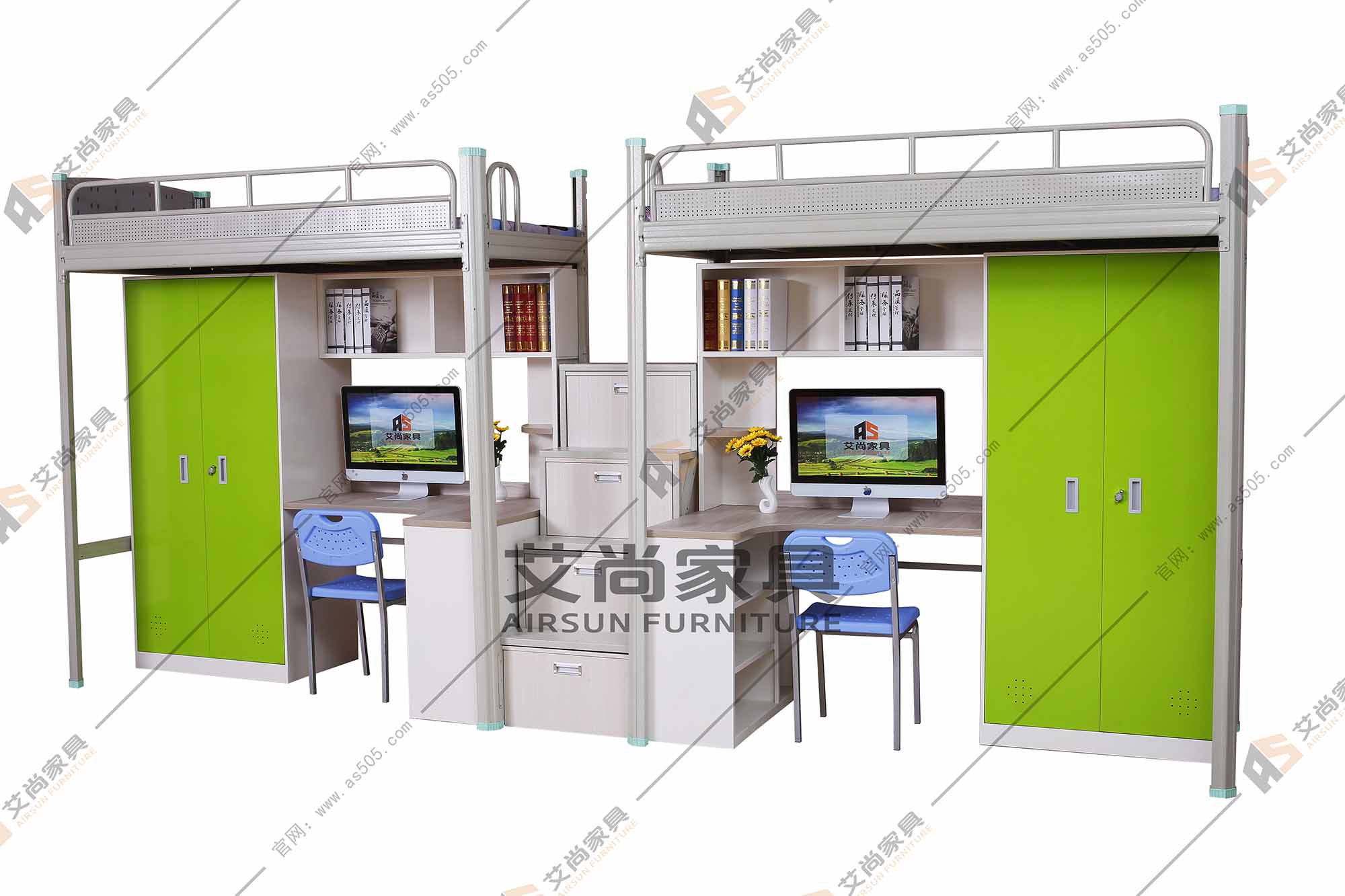 鋼架公寓床
